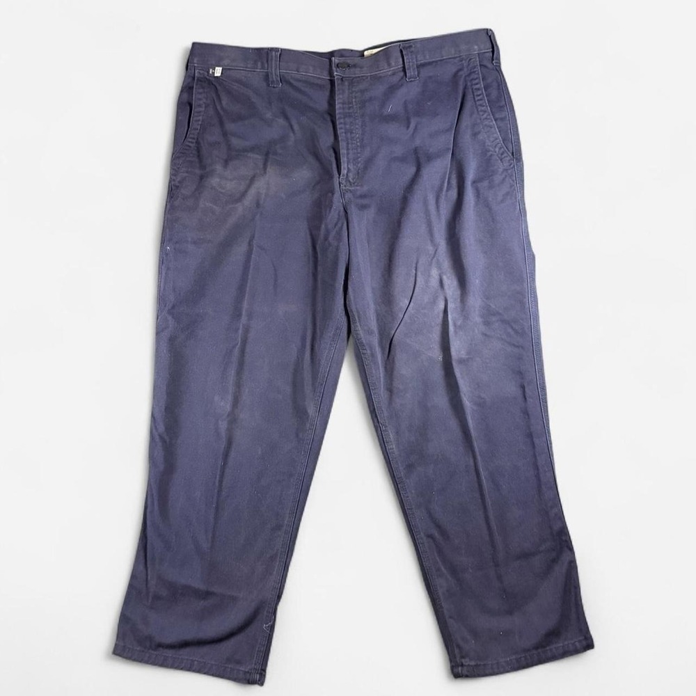 Carhartt FR Navy Blue ARC 2 Utility Workwear Pants Size 42x30